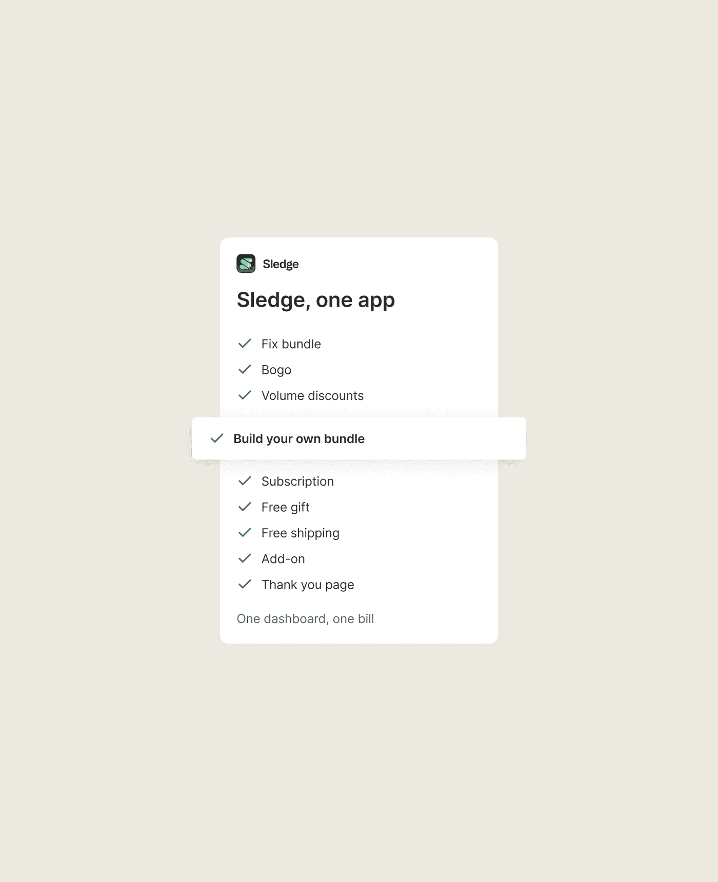 Fix bundle, BOGO, volume discount, build your own bundle, and free gift running from one Shopify app.
